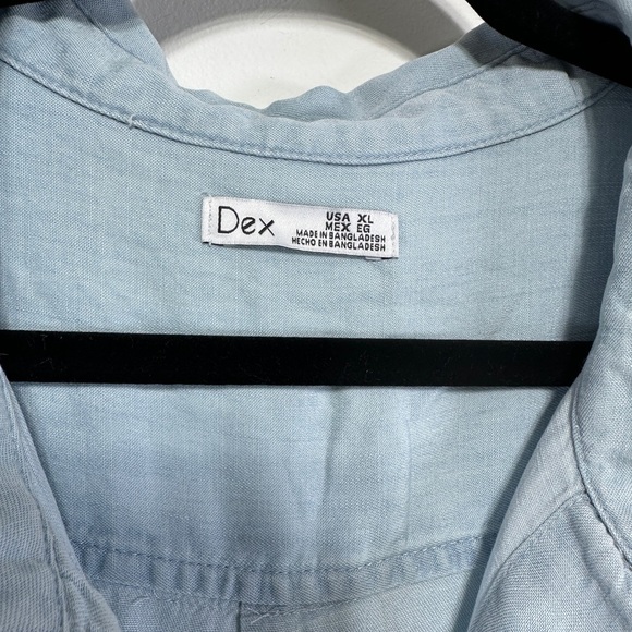 DEX | Tencel Sleeveless Short Utility Romper | Size XL - Picture 4 of 6